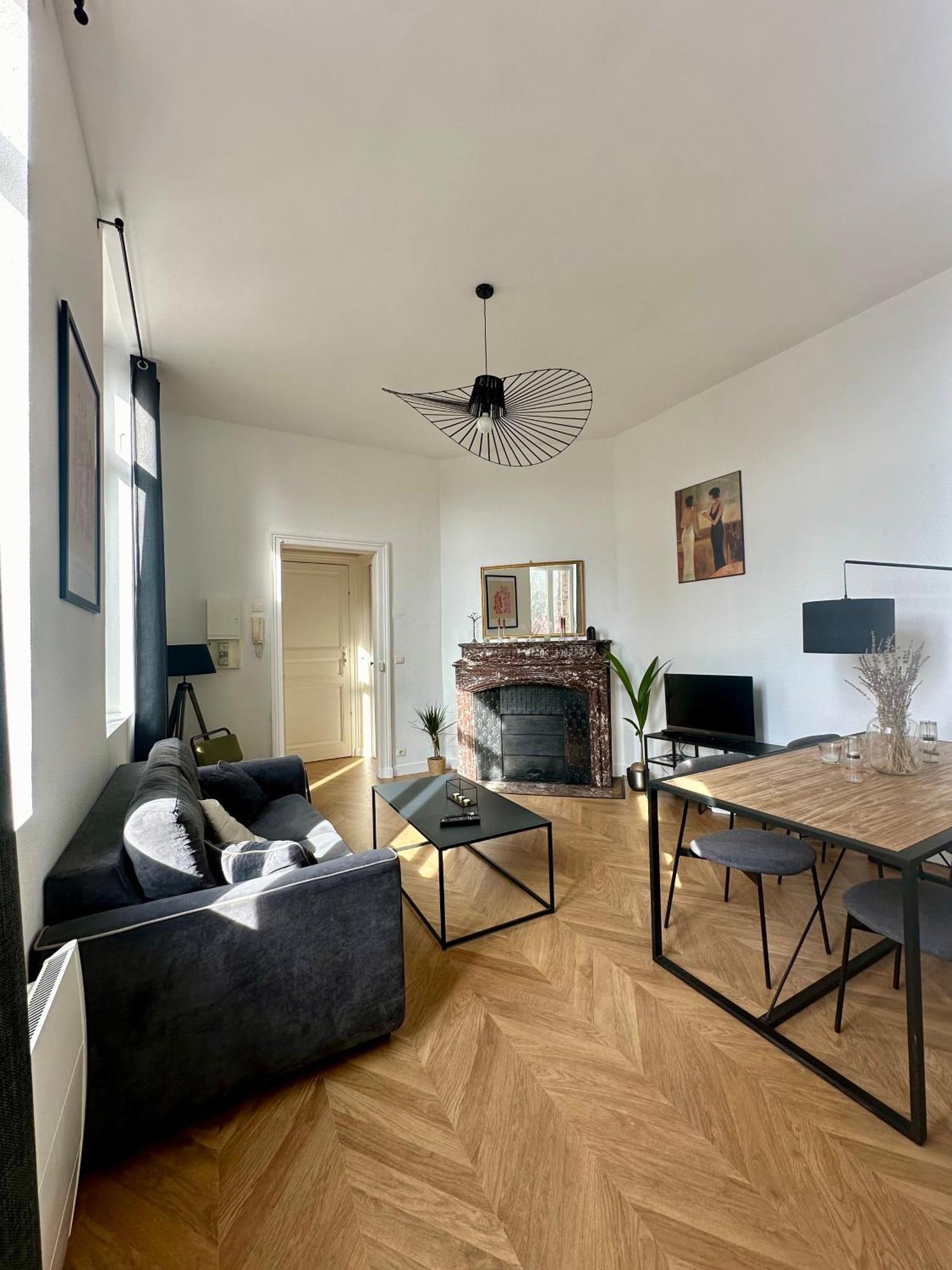 Spacieux Appt Haussmannien Parking Prive Амиен Екстериор снимка